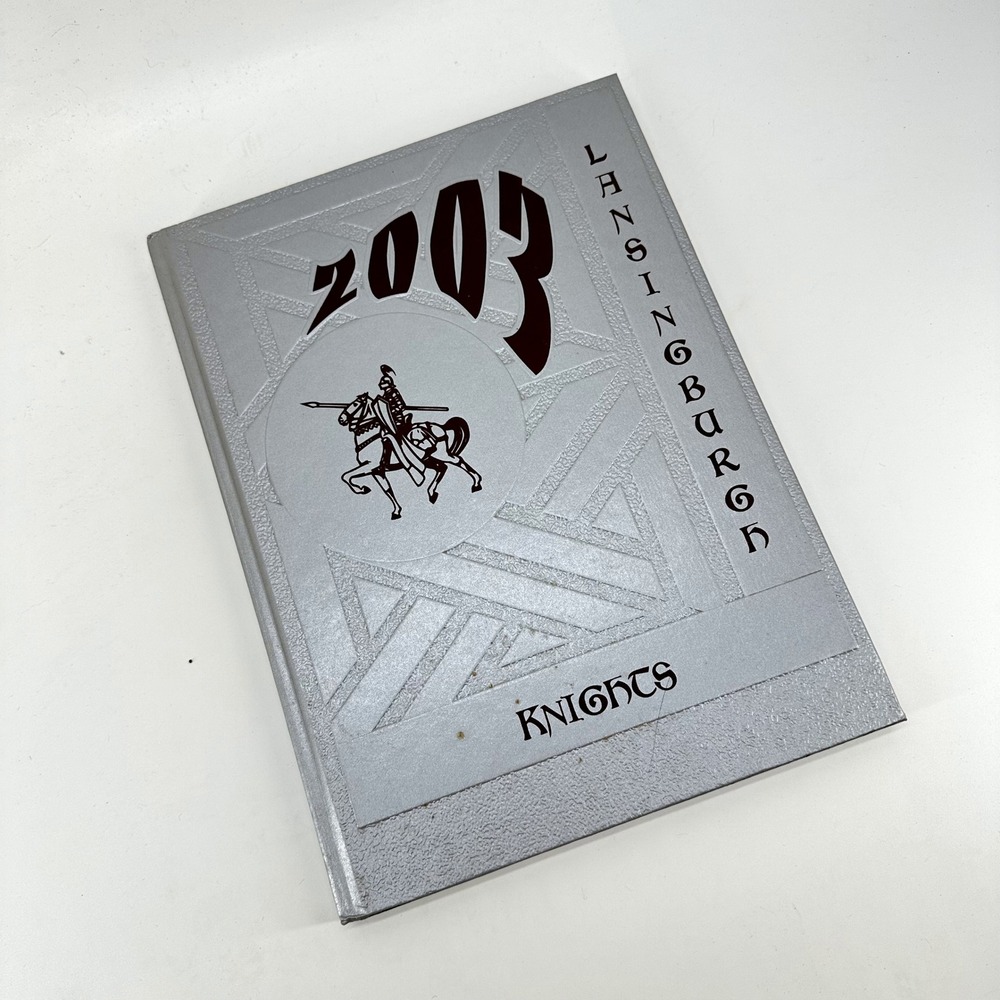 Lansingburgh High School Yearbook 2003 Odyssey Knights Troy New‎ York NY Vintage